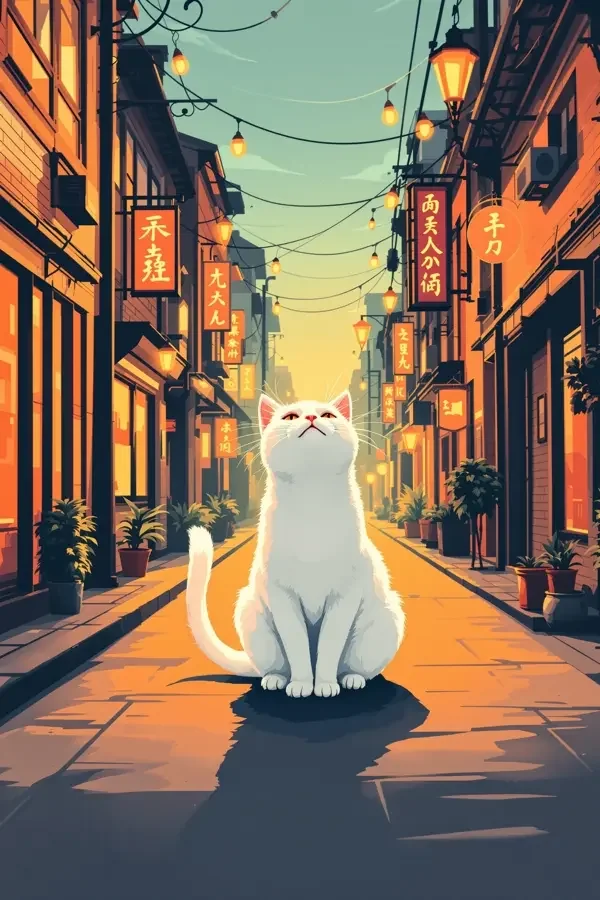 猫町奇遇 电影海报
